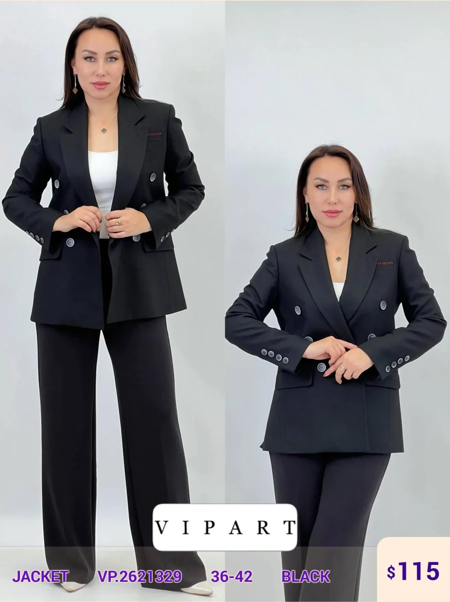 Жакет VIPART (Black, модель VP.2621329) оптом