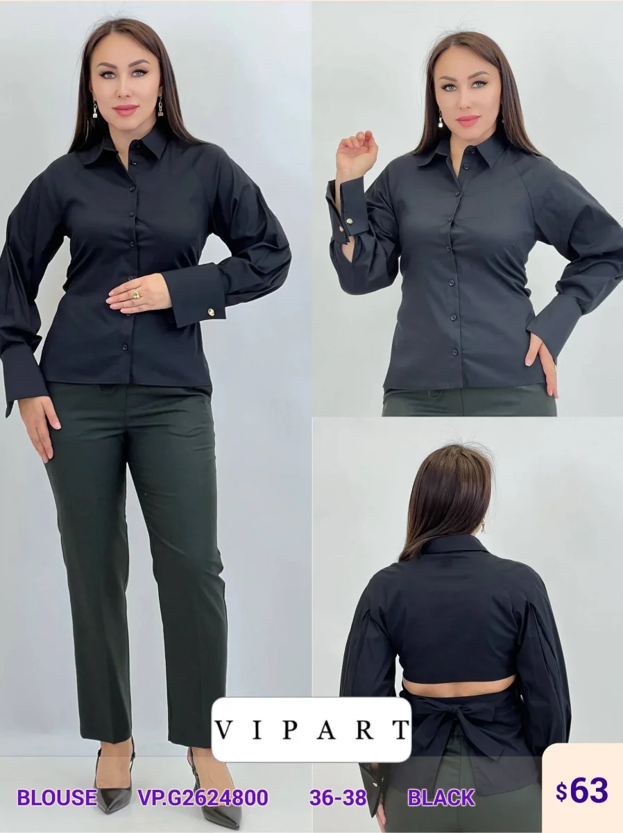 Блузка VIPART (Black, модель VP.G2624800) оптом