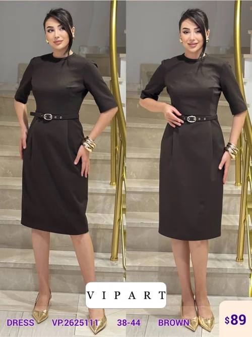 Платье VIPART (Brown, модель VP.2625111) оптом