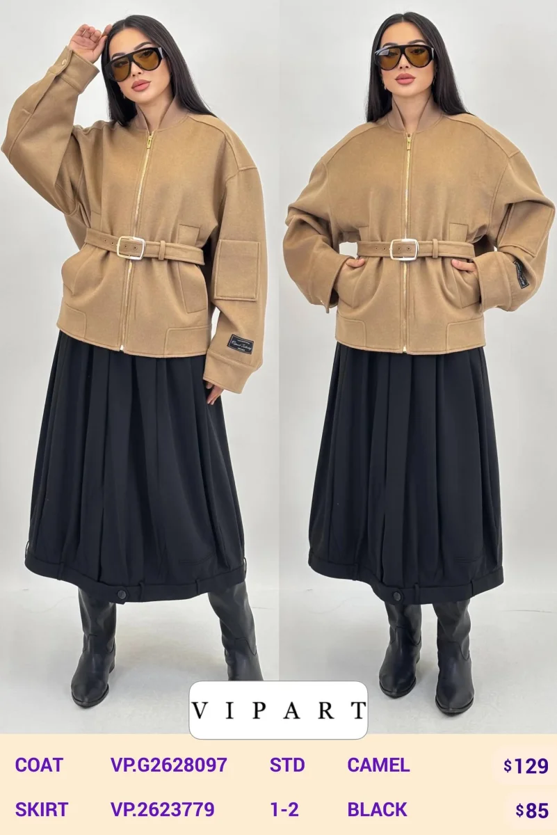 Юбка VIPART (Black, модель VP.2623779) оптом