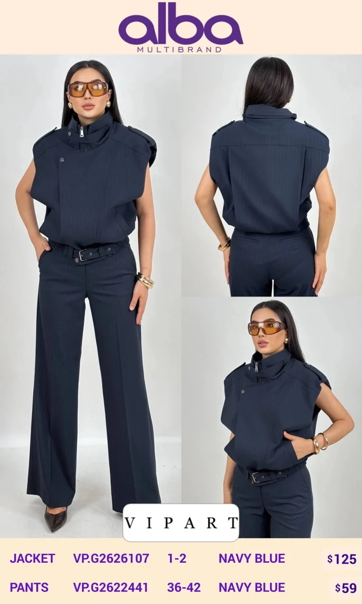 Брюки VIPART (Navy, модель VP.G2622441) оптом