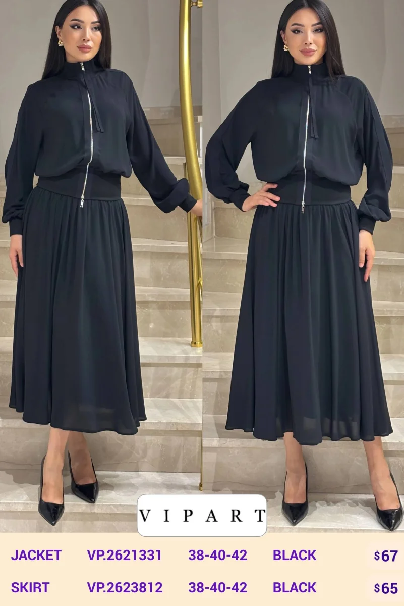 Жакет VIPART (Black, модель VP.2621331) оптом