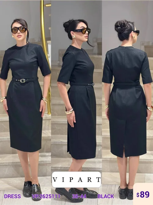 Платье VIPART (Black, модель VP.2625111) оптом