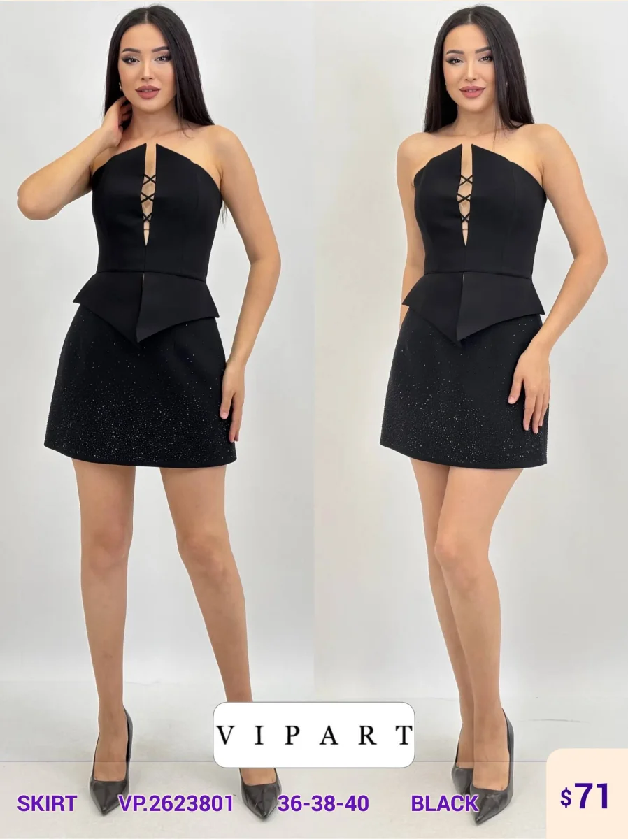 Юбка VIPART (Black, модель VP.2623801) оптом