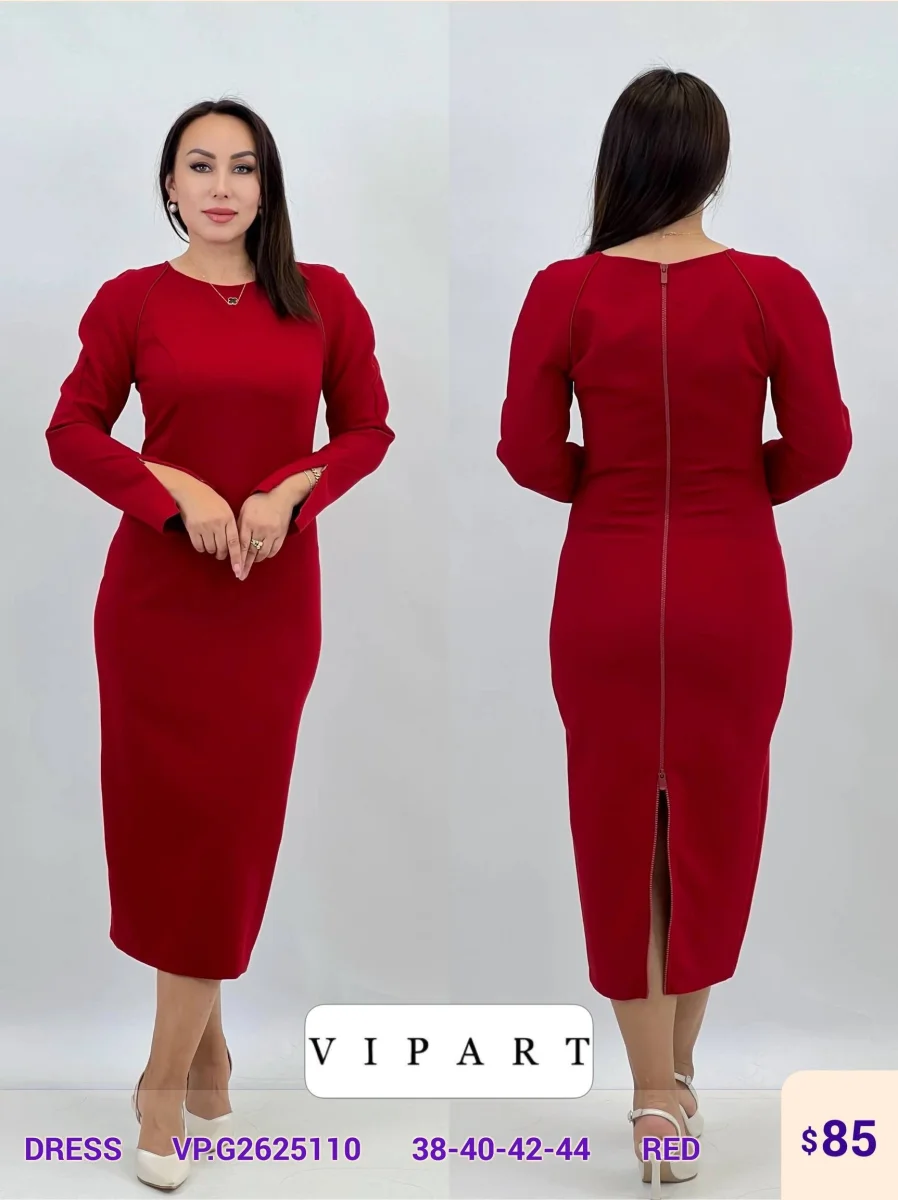 Платье VIPART (Red, модель VP.G2625110) оптом