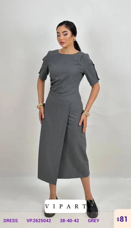 Платье VIPART (Gray, модель VP.2625042) оптом