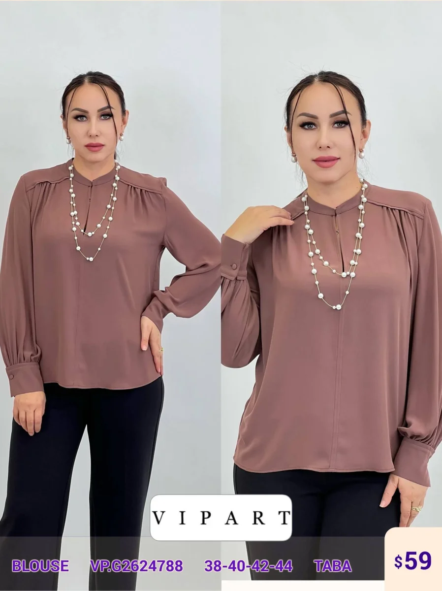 Блузка VIPART (Pink, модель VP.G2624788) оптом