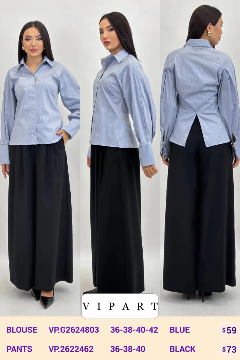 Брюки VIPART (Black, модель VP.2622462) оптом