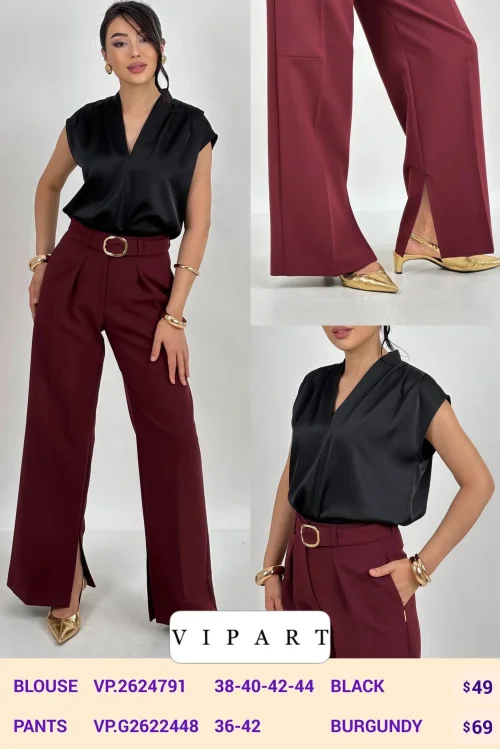 Блузка VIPART (Black, модель VP.2624791) оптом