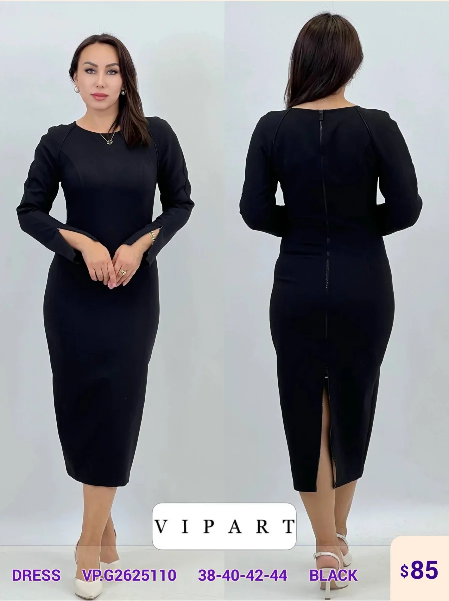 Платье VIPART (Black, модель VP.G2625110) оптом