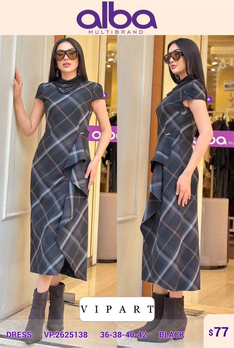 Платье VIPART (Black, модель VP.2625138) оптом
