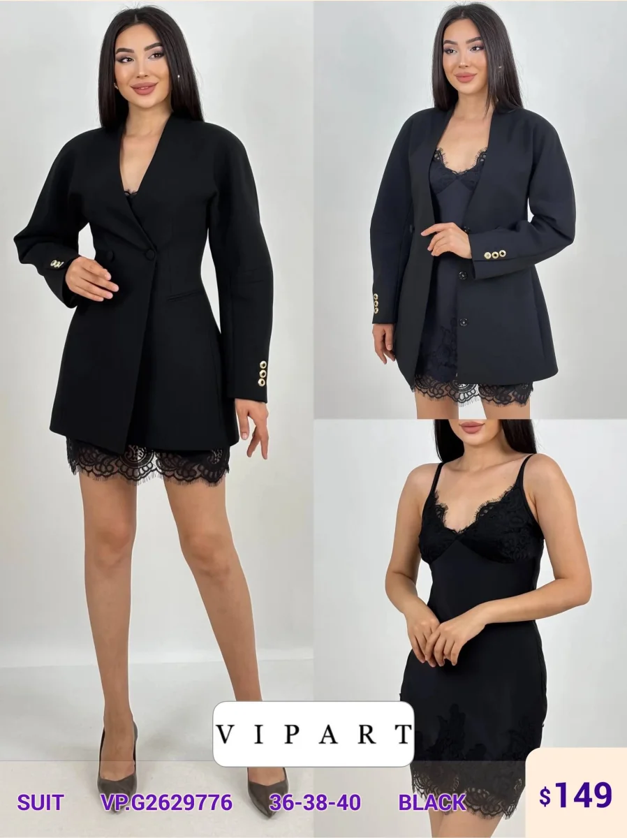 Костюмы и комплекты VIPART (Black, модель VP.G2629776) оптом