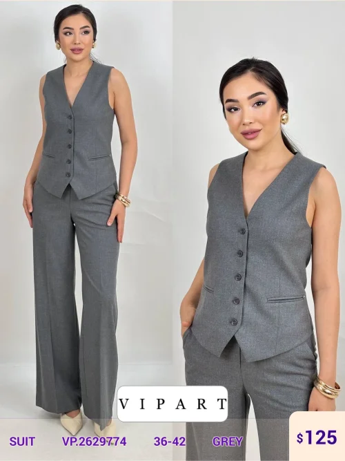 Костюмы и комплекты VIPART (Gray, модель VP.2629774) оптом