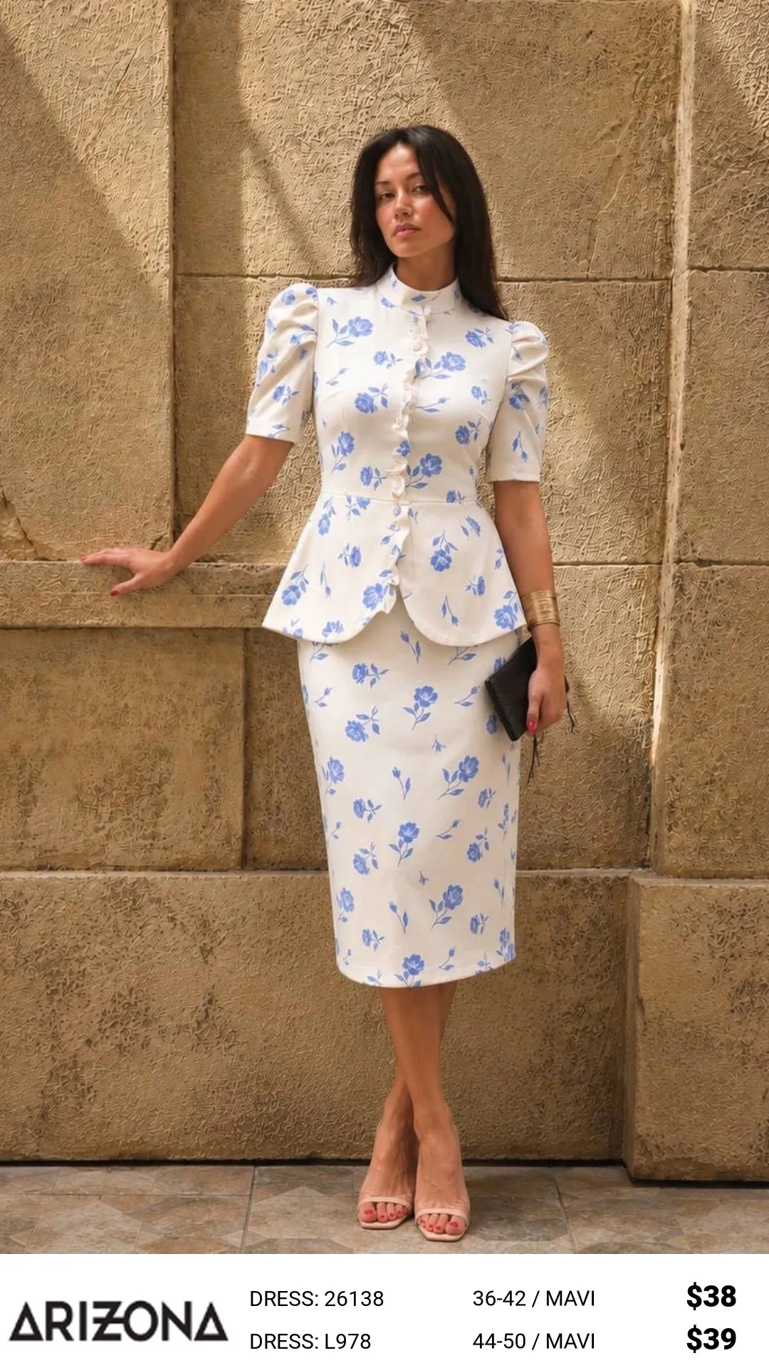 Платье Dress Arizona (Синий, модель 26138) оптом