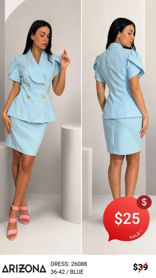 Платье Dress Arizona (Синий, модель 26088) оптом