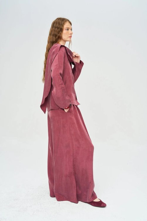 Рубашка ORF (Burgundy, модель 34913) оптом