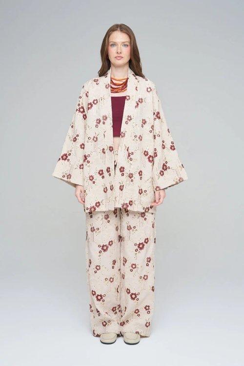 Кимоно ORF (Burgundy, модель 34869) оптом