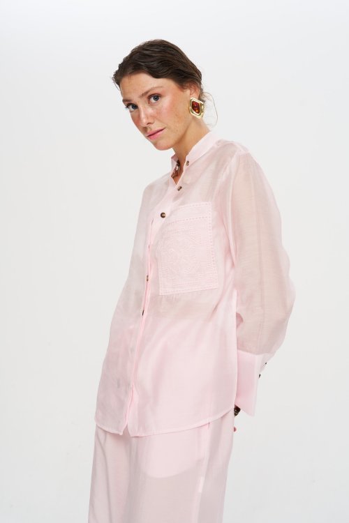 Рубашка ORF (Pink, модель 34907) оптом