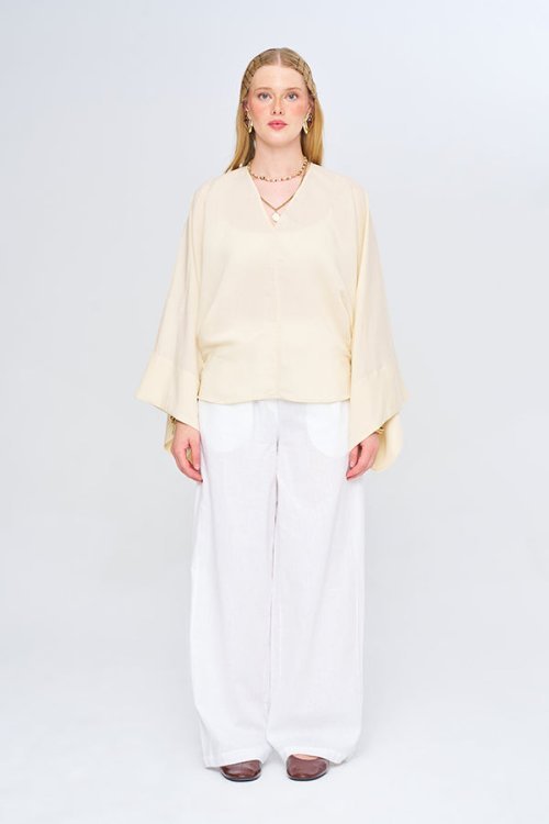 Блузка ORF (Beige, модель 34984) оптом
