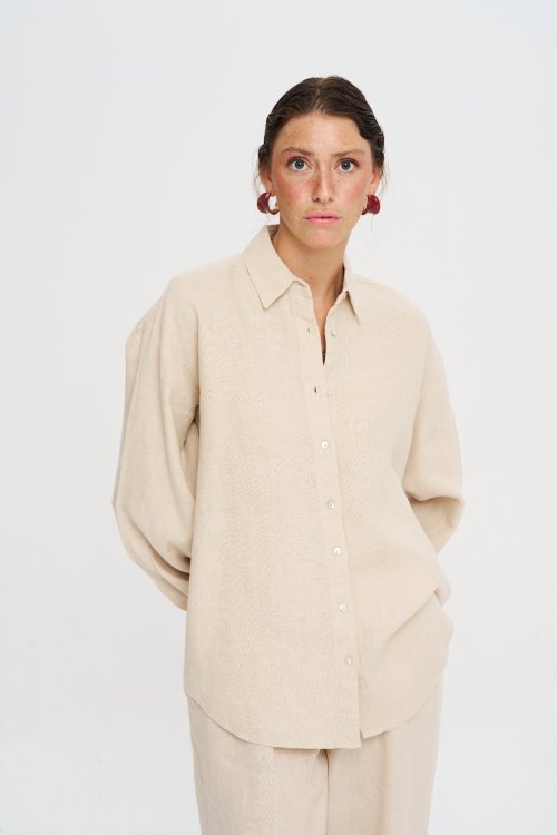Рубашка ORF (Beige, модель 34947) оптом