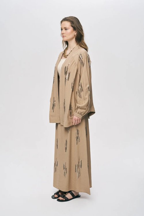 Кимоно ORF (Beige, модель 34772) оптом