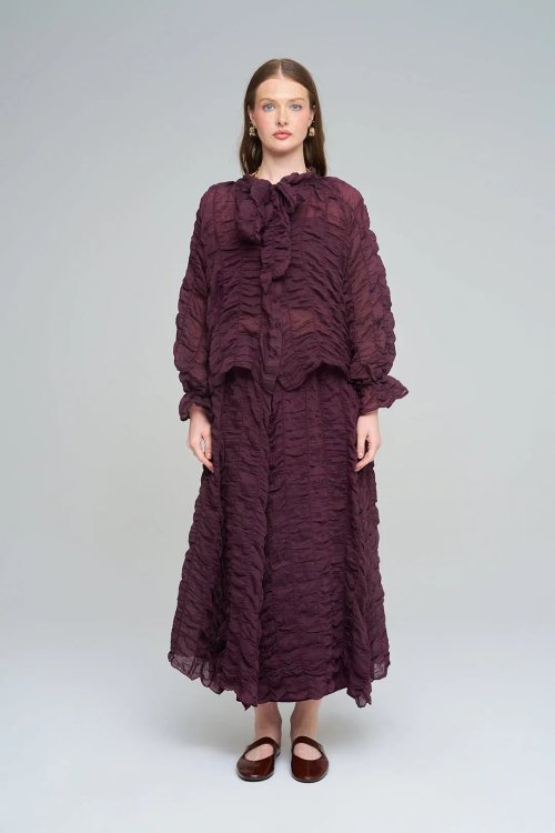Рубашка ORF (Burgundy, модель 34883) оптом