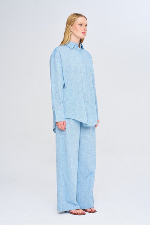 Рубашка ORF (Blue, модель 34969) оптом