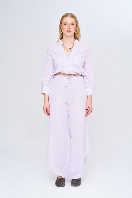Рубашка ORF (Lilac, модель 34973) оптом