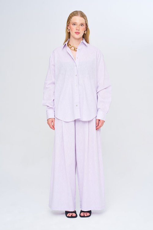 Рубашка ORF (Lilac, модель 34992) оптом