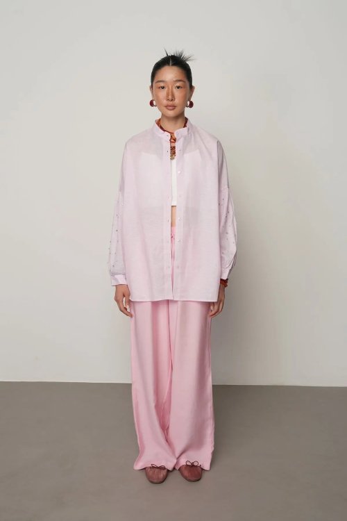 Рубашка ORF (Pink, модель 34575) оптом