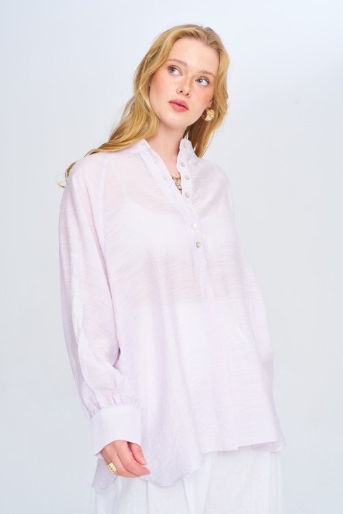 Рубашка ORF (Lilac, модель 34977) оптом