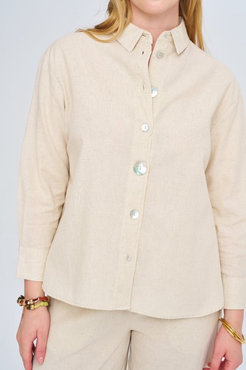 Рубашка ORF (Beige, модель 34967) оптом
