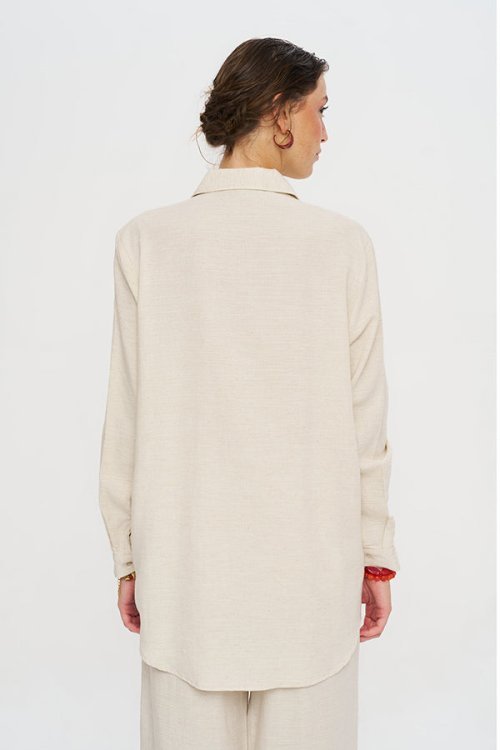 Рубашка ORF (Beige, модель 34660) оптом