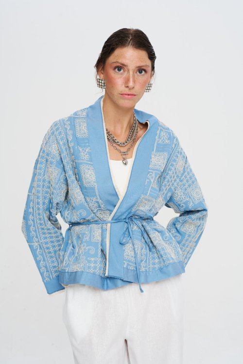 Кимоно ORF (Blue, модель 34920) оптом