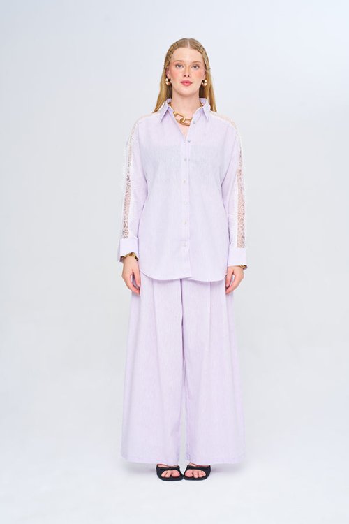 Рубашка ORF (Lilac, модель 34981) оптом